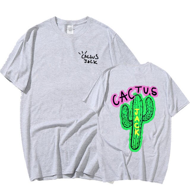 Cactus Print Couple Harajuku T-Shirts